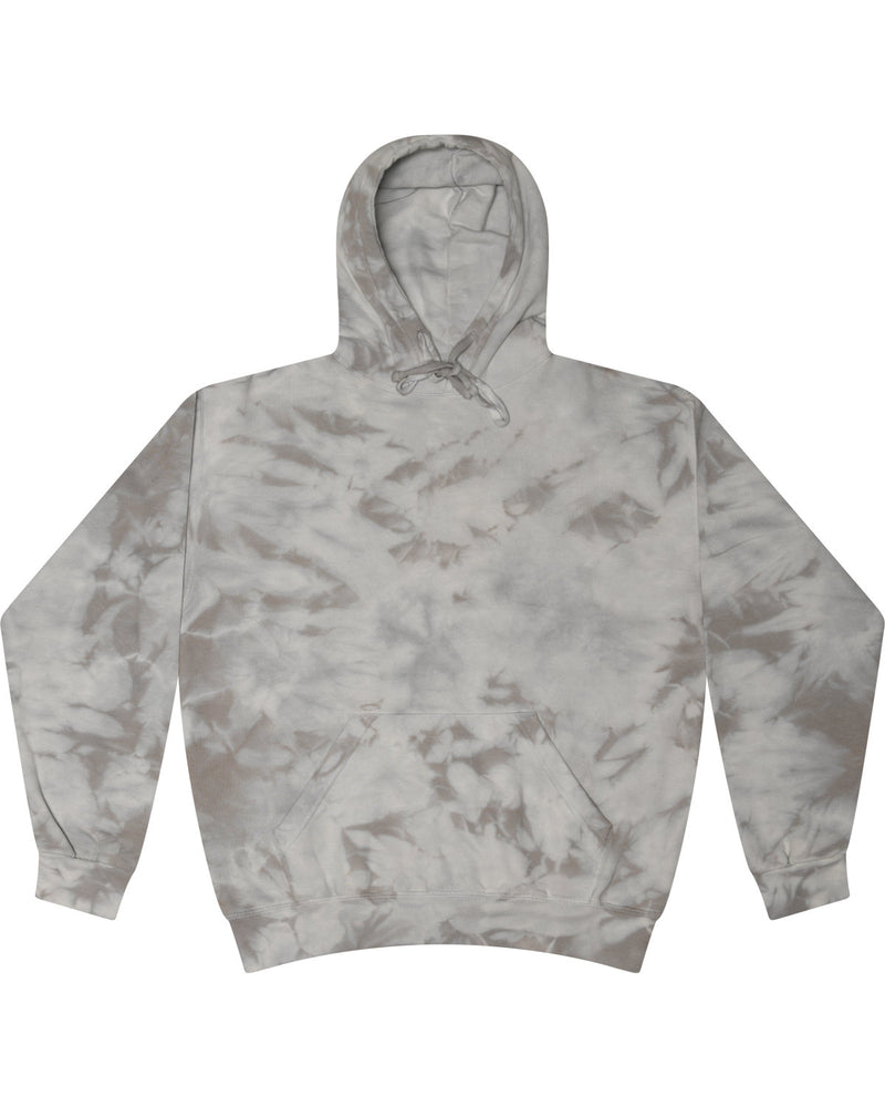 Tie-Dye Adult Unisex Crystal Wash Pullover Hooded Sweatshirt