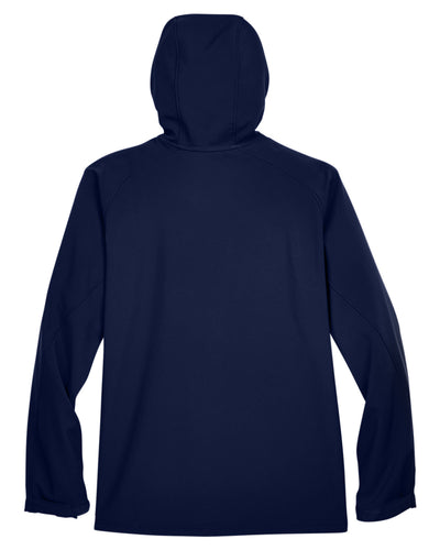 North End Men's Prospect Two-Layer Fleece Bonded Soft Shell Hooded Jacket