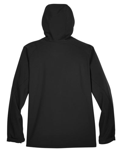 North End Men's Prospect Two-Layer Fleece Bonded Soft Shell Hooded Jacket
