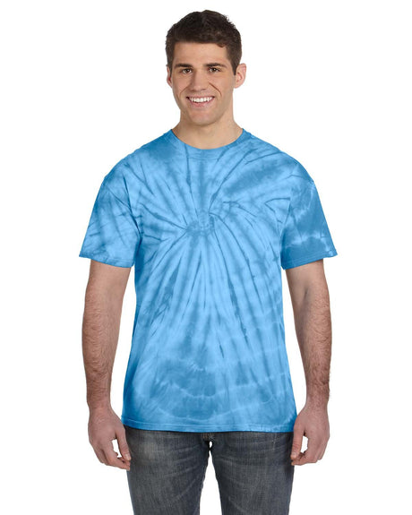 Tie-Dye Adult 5.4 oz. 100% Cotton Spider T-Shirt Mens Apparel Shirts & Tops