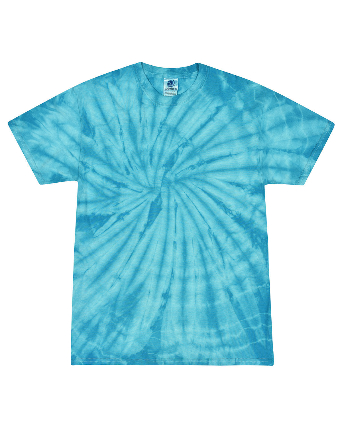 Tie-Dye Adult 5.4 oz. 100% Cotton Spider T-Shirt Mens Apparel Shirts & Tops