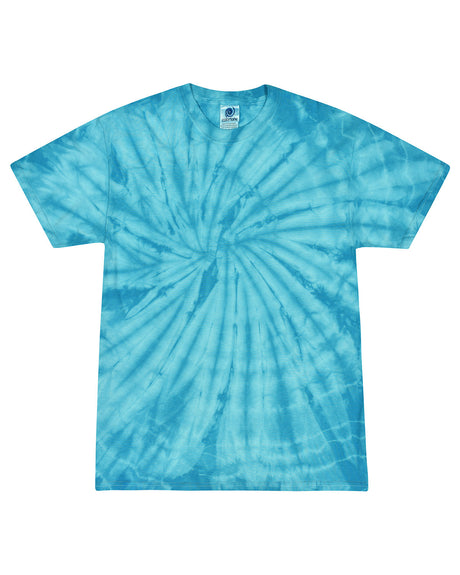 Tie-Dye Adult 5.4 oz. 100% Cotton Spider T-Shirt Mens Apparel Shirts & Tops