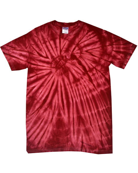 Tie-Dye Adult 5.4 oz. 100% Cotton Spider T-Shirt Mens Apparel Shirts & Tops
