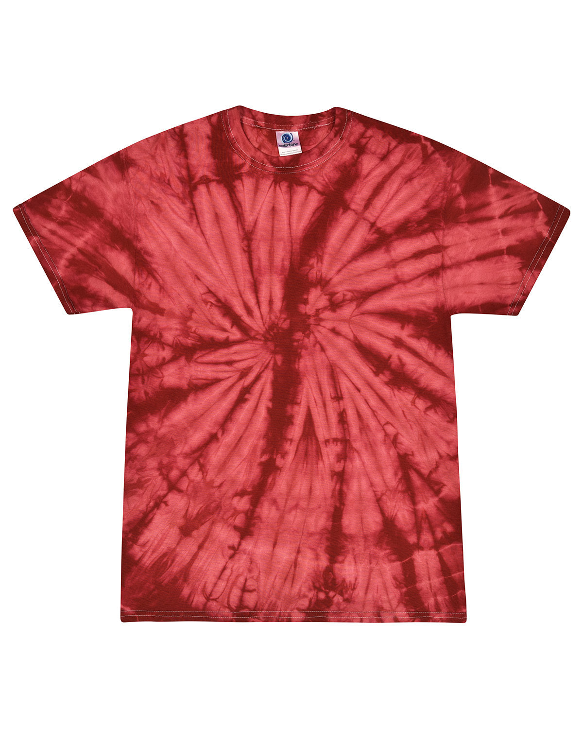 Tie-Dye Adult 5.4 oz. 100% Cotton Spider T-Shirt Mens Apparel Shirts & Tops