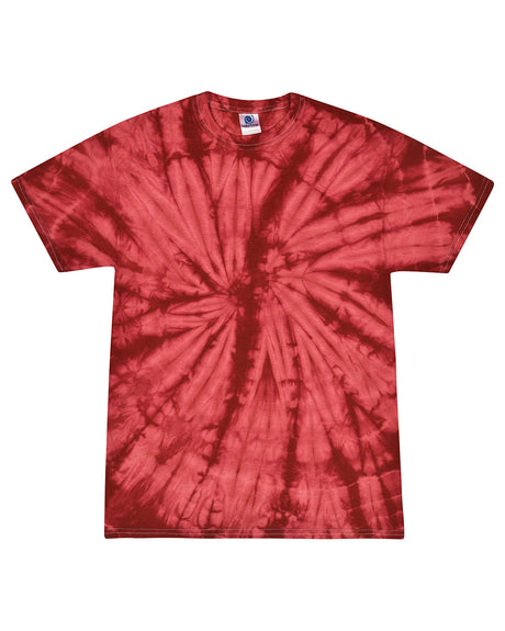 Tie-Dye Adult 5.4 oz. 100% Cotton Spider T-Shirt Mens Apparel Shirts & Tops