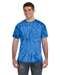 Tie-Dye Adult 5.4 oz. 100% Cotton Spider T-Shirt Mens Apparel Shirts & Tops