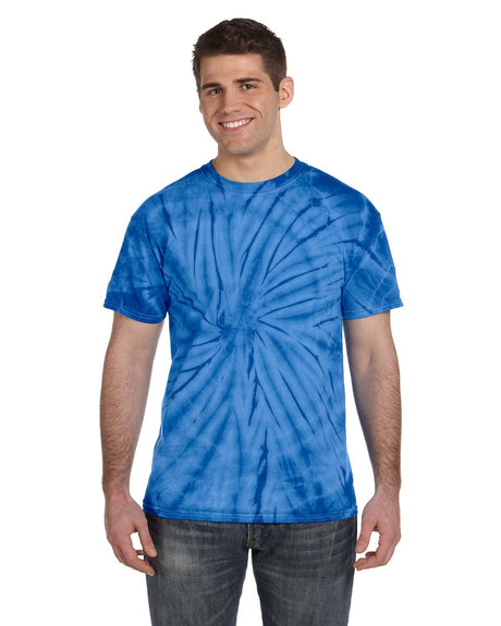 Tie-Dye Adult 5.4 oz. 100% Cotton Spider T-Shirt Mens Apparel Shirts & Tops