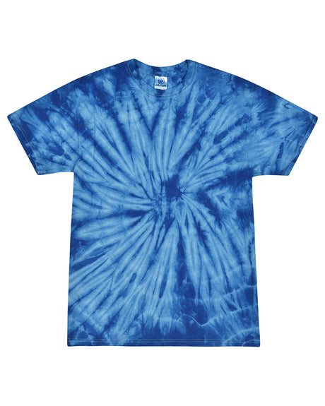 Tie-Dye Adult 5.4 oz. 100% Cotton Spider T-Shirt Mens Apparel Shirts & Tops