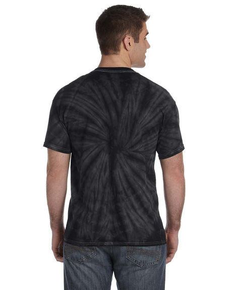 Tie-Dye Adult 5.4 oz. 100% Cotton Spider T-Shirt Mens Apparel Shirts & Tops