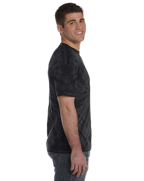 Tie-Dye Adult 5.4 oz. 100% Cotton Spider T-Shirt Mens Apparel Shirts & Tops