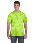 Tie-Dye Adult 5.4 oz. 100% Cotton Spider T-Shirt Mens Apparel Shirts & Tops