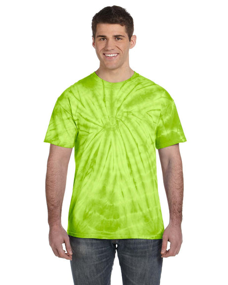 Tie-Dye Adult 5.4 oz. 100% Cotton Spider T-Shirt Mens Apparel Shirts & Tops