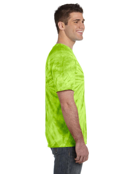 Tie-Dye Adult 5.4 oz. 100% Cotton Spider T-Shirt Mens Apparel Shirts & Tops