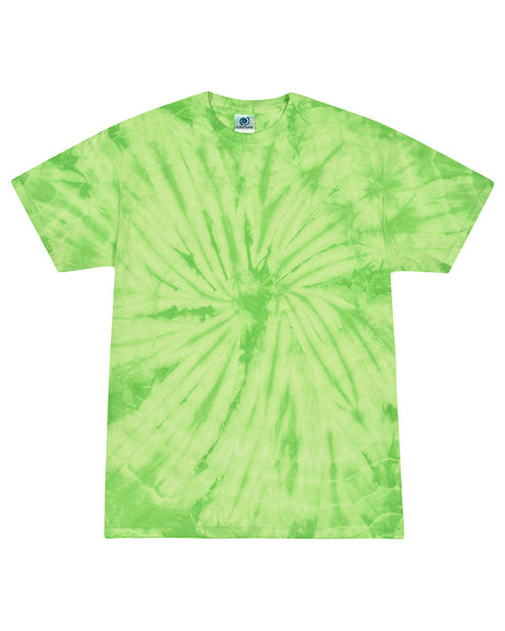 Tie-Dye Adult 5.4 oz. 100% Cotton Spider T-Shirt Mens Apparel Shirts & Tops
