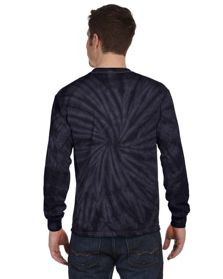 Tie-Dye Adult 5.4 oz. 100% Cotton Long-Sleeve T-Shirt Tie-Dye