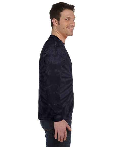 Tie-Dye Adult 5.4 oz. 100% Cotton Long-Sleeve T-Shirt Tie-Dye