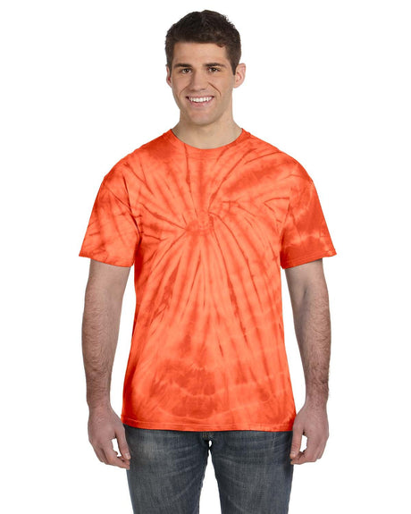 Tie-Dye Adult 5.4 oz. 100% Cotton Spider T-Shirt Mens Apparel Shirts & Tops