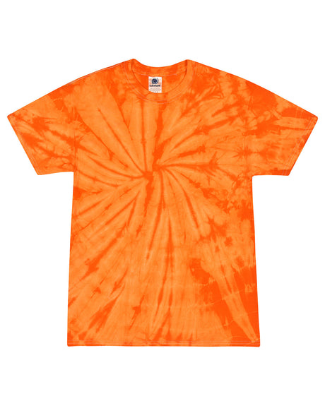 Tie-Dye Adult 5.4 oz. 100% Cotton Spider T-Shirt Mens Apparel Shirts & Tops