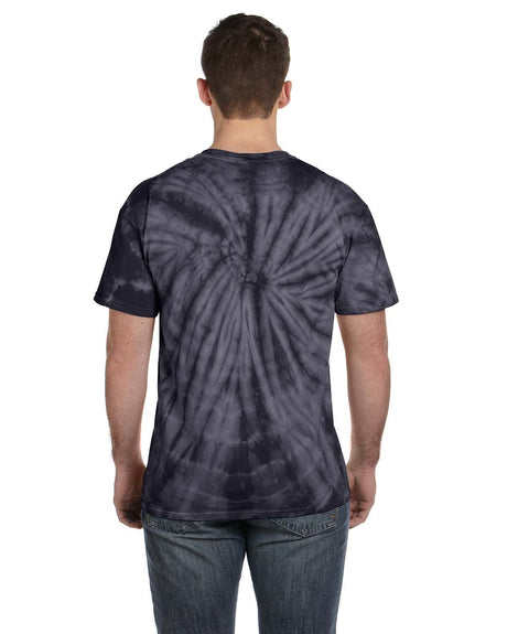 Tie-Dye Adult 5.4 oz. 100% Cotton Spider T-Shirt Mens Apparel Shirts & Tops