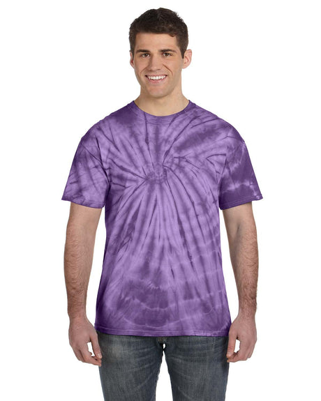 Tie-Dye Adult 5.4 oz. 100% Cotton Spider T-Shirt Mens Apparel Shirts & Tops