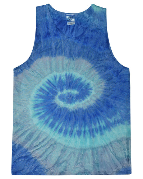 Tie-Dye Adult 5.4 oz. 100% Cotton Tank Top Mens Apparel Shirts & Tops