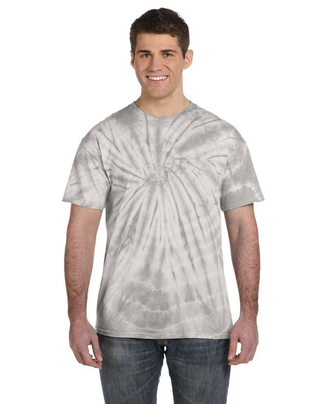 Tie-Dye Adult 5.4 oz. 100% Cotton Spider T-Shirt Mens Apparel Shirts & Tops
