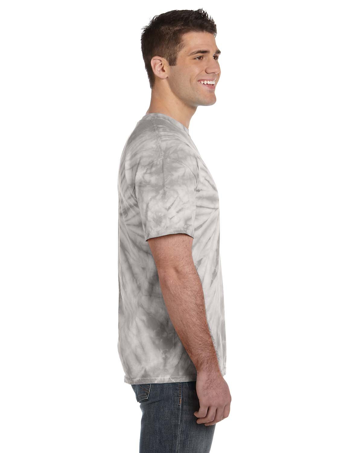 Tie-Dye Adult 5.4 oz. 100% Cotton Spider T-Shirt Mens Apparel Shirts & Tops