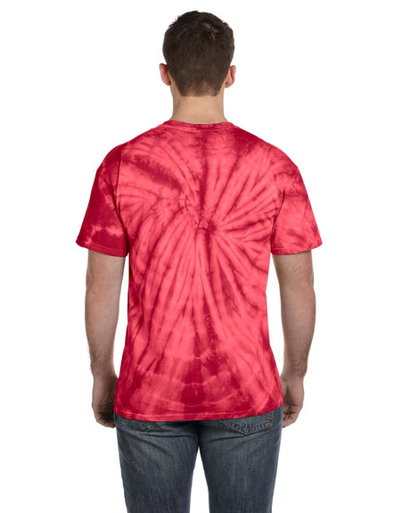 Tie-Dye Adult 5.4 oz. 100% Cotton Spider T-Shirt Mens Apparel Shirts & Tops