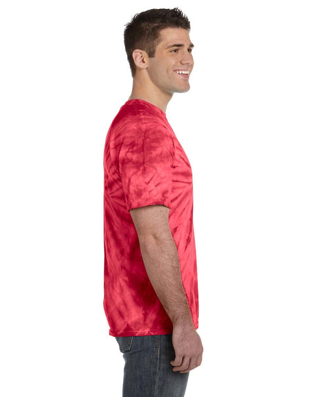 Tie-Dye Adult 5.4 oz. 100% Cotton Spider T-Shirt Mens Apparel Shirts & Tops