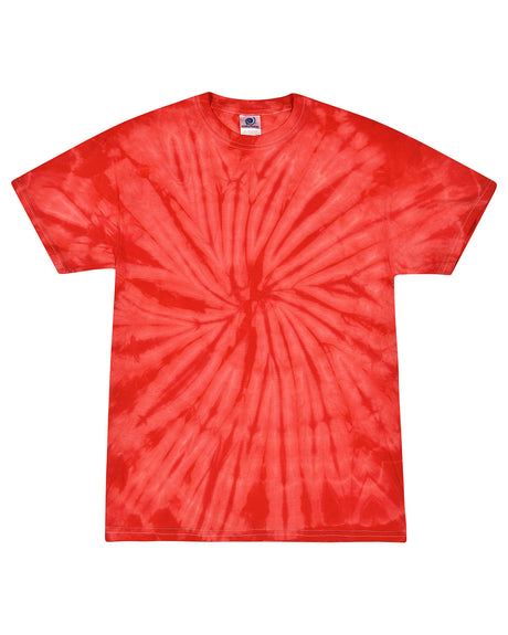 Tie-Dye Adult 5.4 oz. 100% Cotton Spider T-Shirt Mens Apparel Shirts & Tops