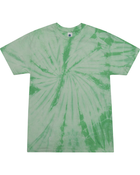 Tie-Dye Adult 5.4 oz. 100% Cotton Spider T-Shirt Mens Apparel Shirts & Tops