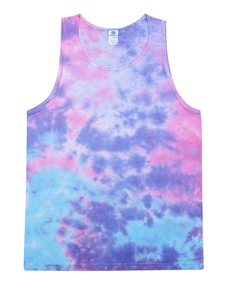 Tie-Dye Adult 5.4 oz. 100% Cotton Tank Top Mens Apparel Shirts & Tops