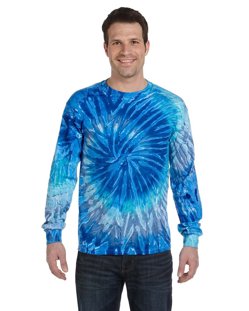 Tie-Dye Adult 5.4 oz. 100% Cotton Long-Sleeve T-Shirt