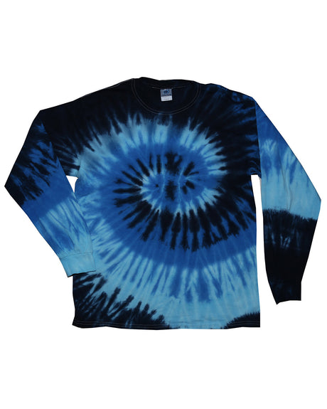 Tie-Dye Adult 5.4 oz. 100% Cotton Long-Sleeve T-Shirt Tie-Dye