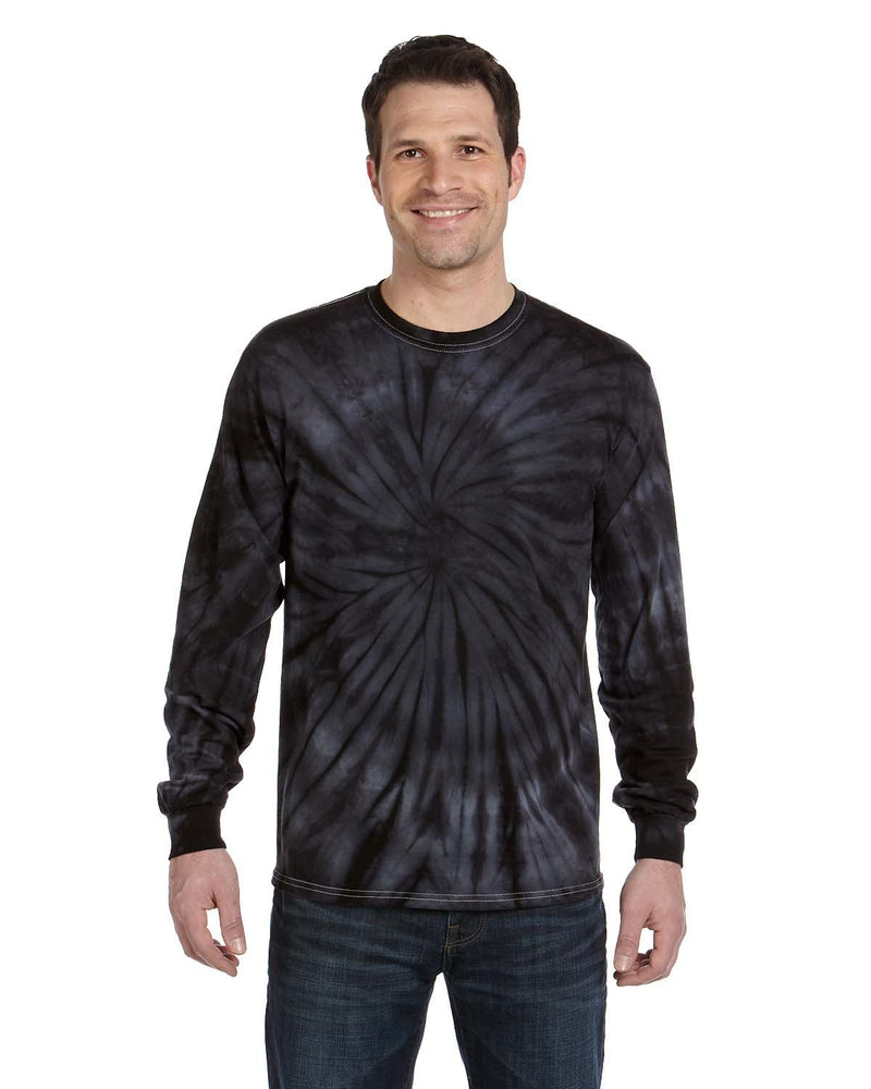 Tie-Dye Adult 5.4 oz. 100% Cotton Long-Sleeve T-Shirt