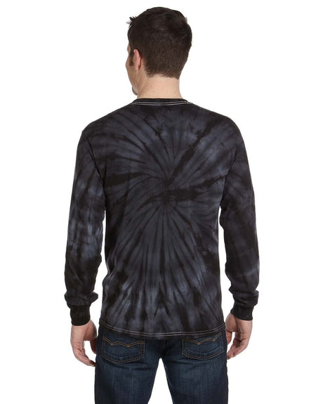 Tie-Dye Adult 5.4 oz. 100% Cotton Long-Sleeve T-Shirt Tie-Dye