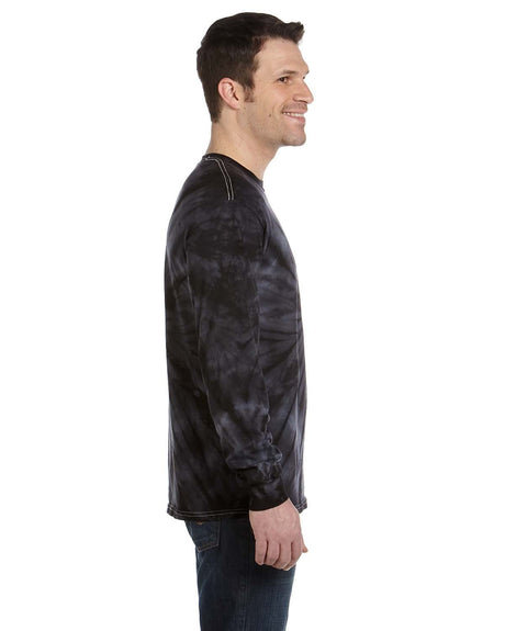 Tie-Dye Adult 5.4 oz. 100% Cotton Long-Sleeve T-Shirt Tie-Dye