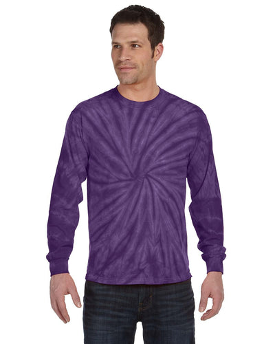 Tie-Dye Adult 5.4 oz. 100% Cotton Long-Sleeve T-Shirt