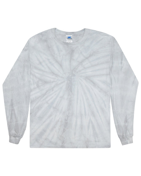 Tie-Dye Adult 5.4 oz. 100% Cotton Long-Sleeve T-Shirt Tie-Dye