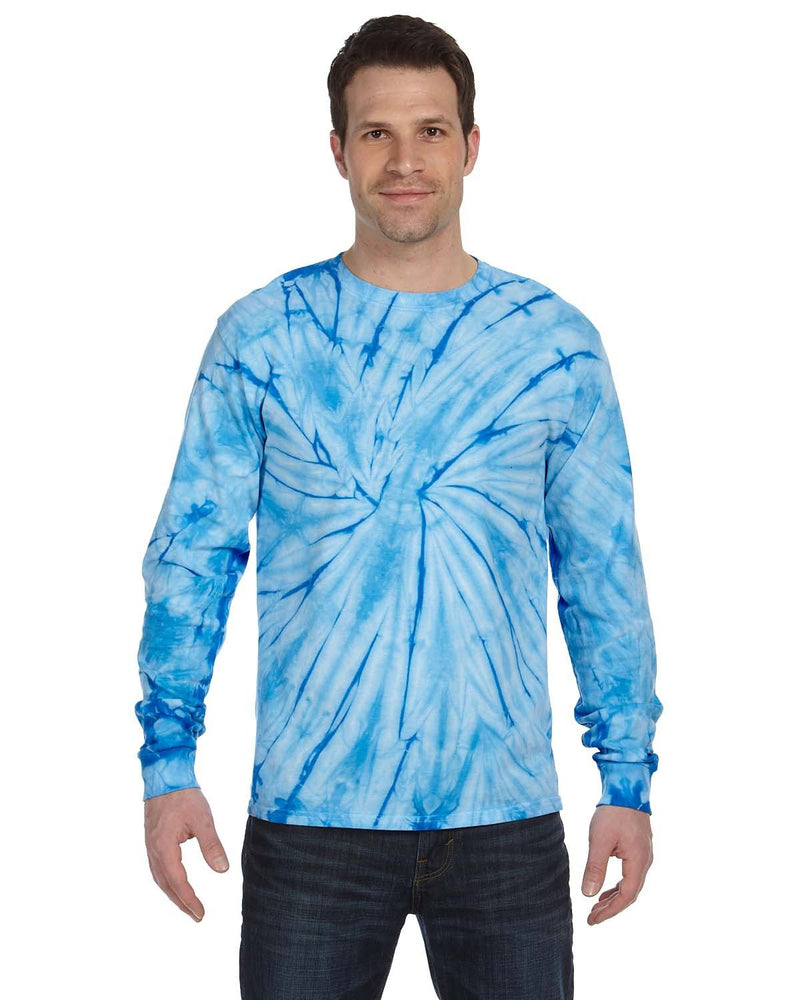 Tie-Dye Adult 5.4 oz. 100% Cotton Long-Sleeve T-Shirt