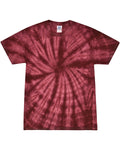 Tie-Dye Adult 5.4 oz. 100% Cotton Spider T-Shirt Mens Apparel Shirts & Tops