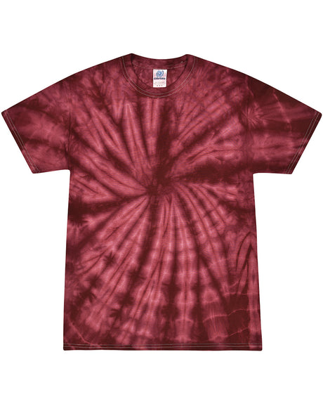 Tie-Dye Adult 5.4 oz. 100% Cotton Spider T-Shirt Mens Apparel Shirts & Tops