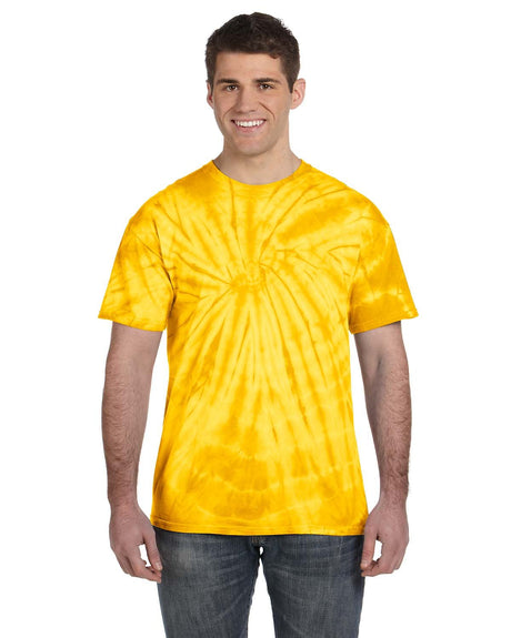 Tie-Dye Adult 5.4 oz. 100% Cotton Spider T-Shirt Mens Apparel Shirts & Tops