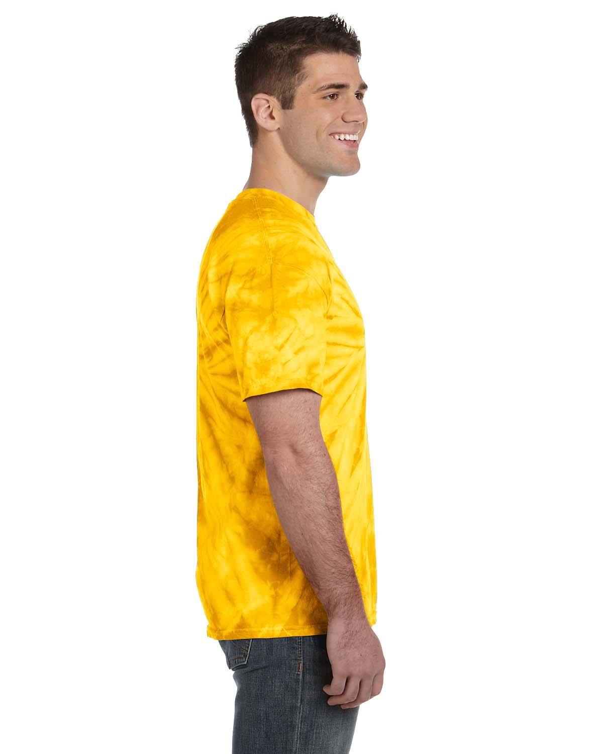 Tie-Dye Adult 5.4 oz. 100% Cotton Spider T-Shirt Mens Apparel Shirts & Tops