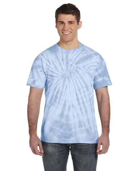 Tie-Dye Adult 5.4 oz. 100% Cotton Spider T-Shirt Mens Apparel Shirts & Tops