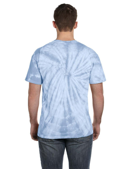 Tie-Dye Adult 5.4 oz. 100% Cotton Spider T-Shirt Mens Apparel Shirts & Tops