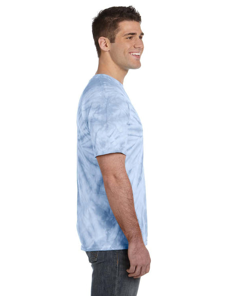 Tie-Dye Adult 5.4 oz. 100% Cotton Spider T-Shirt Mens Apparel Shirts & Tops