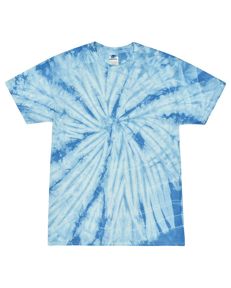 Tie-Dye Adult 5.4 oz. 100% Cotton Spider T-Shirt Mens Apparel Shirts & Tops