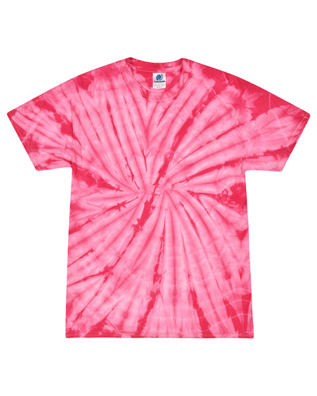 Tie-Dye Adult 5.4 oz. 100% Cotton Spider T-Shirt Mens Apparel Shirts & Tops