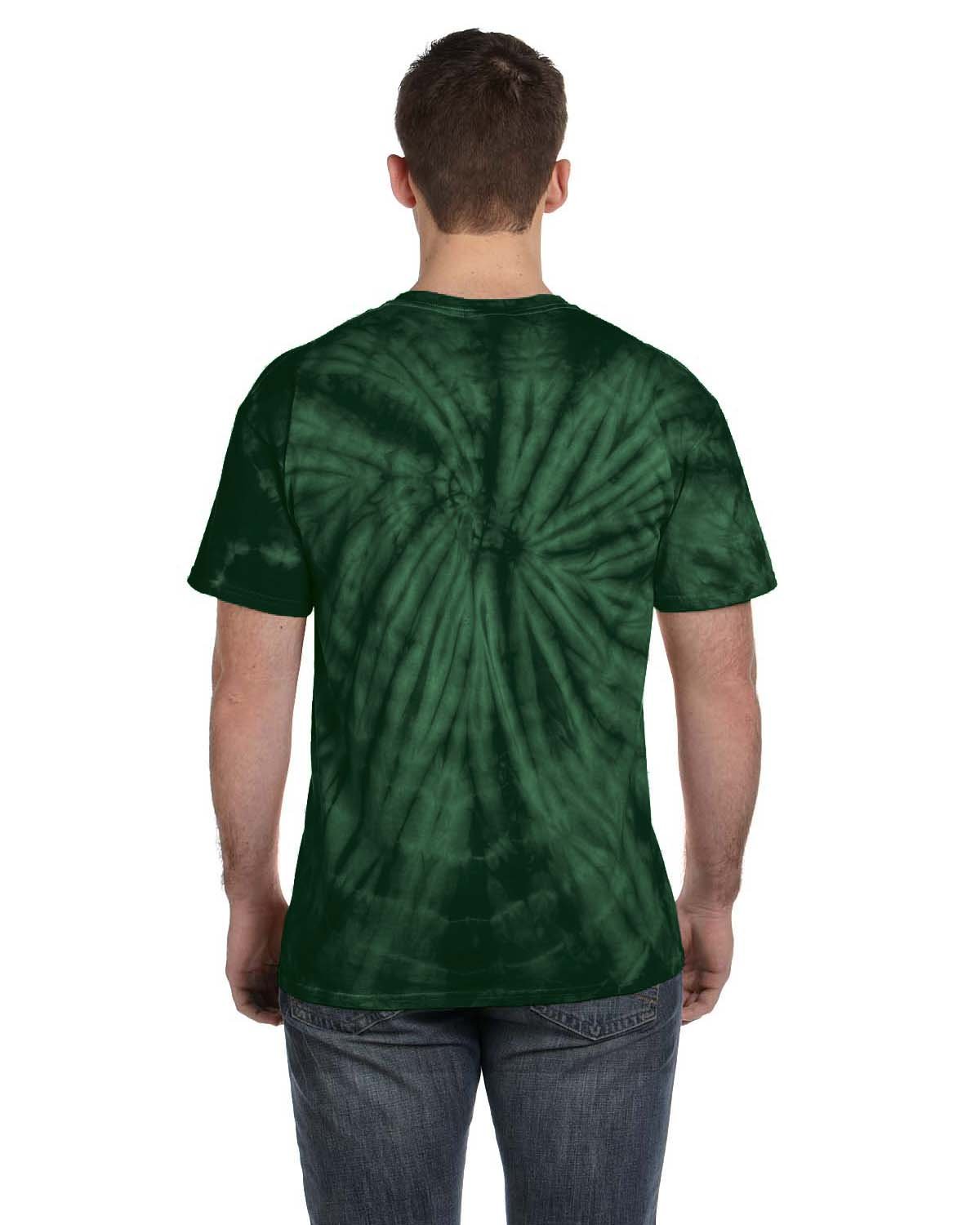 Tie-Dye Adult 5.4 oz. 100% Cotton Spider T-Shirt Mens Apparel Shirts & Tops